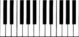 piano keyboard layout 88 keys